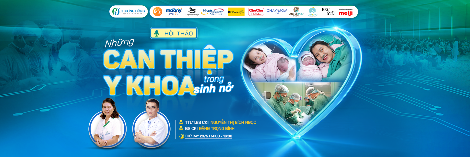 Hội thảo thai sản tháng 5 năm 2026