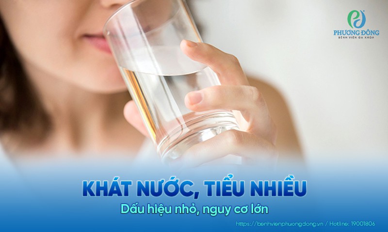 Khát nước, tiểu nhiều: Dấu hiệu nhỏ, nguy cơ lớn