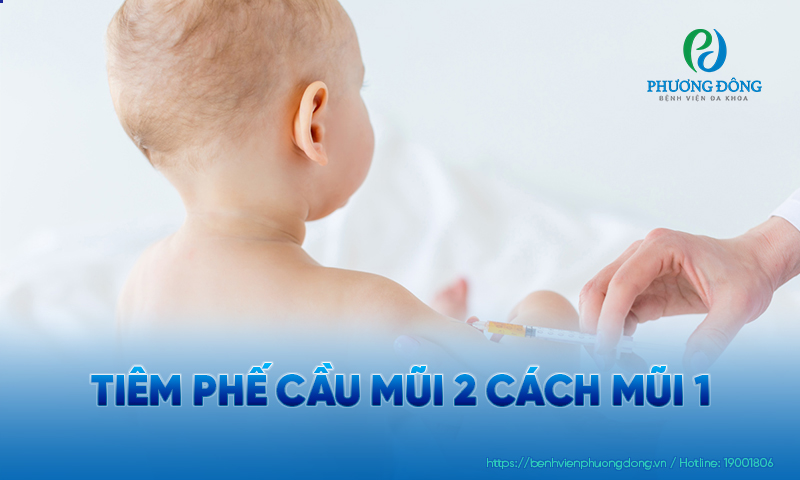 Mũi phế cầu thứ 2 được cách mũi thứ 1 khoảng 1 tháng