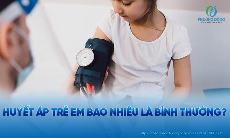 Huyết áp trẻ em bao nhiêu là bình thường?