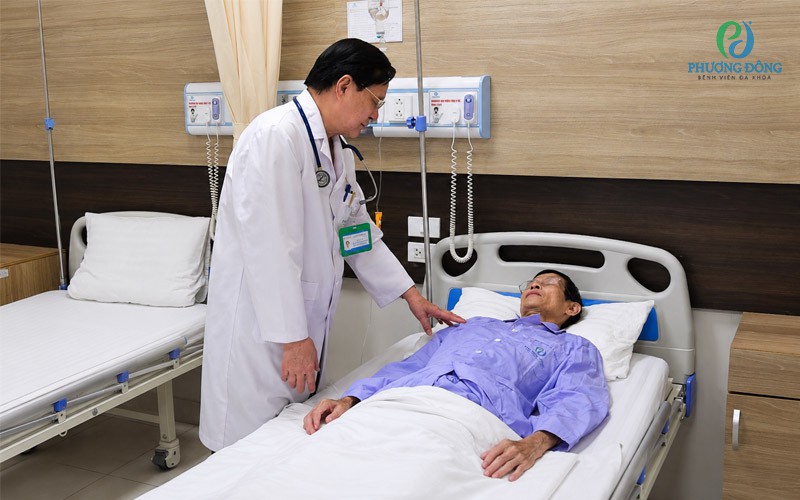 Bệnh nhân nhập viện trong tình trạng suy kiệt nặng