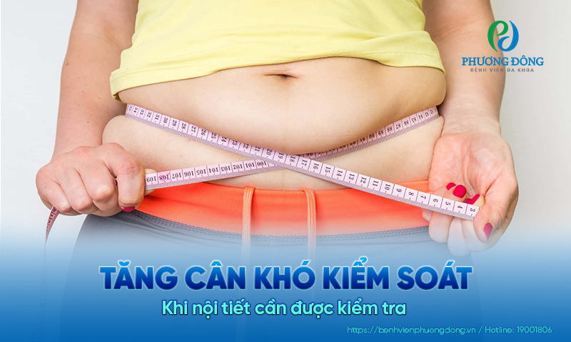 Tăng cân khó kiểm soát: Khi nội tiết cần được kiểm tra 
