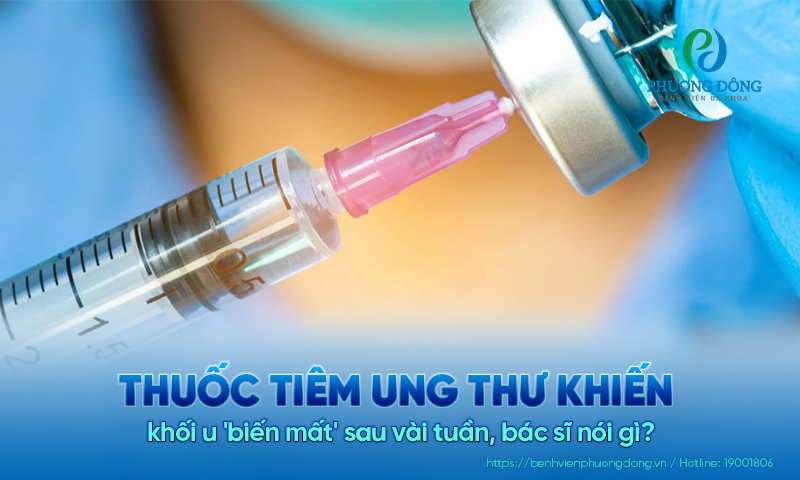 Thuốc tiêm ung thư khiến khối u 'biến mất' sau vài tuần, bác sĩ nói gì?
