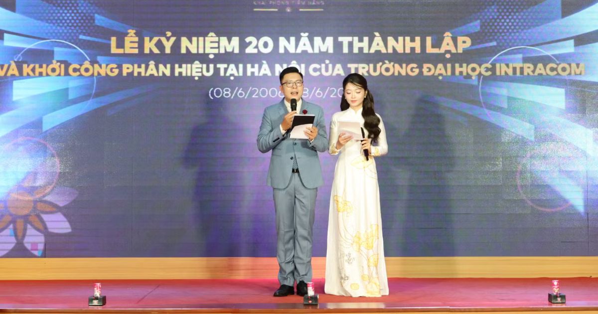 Trường Đại học Intracom kỷ niệm 20 năm thành lập và khởi công phân hiệu mới tại Hà Nội