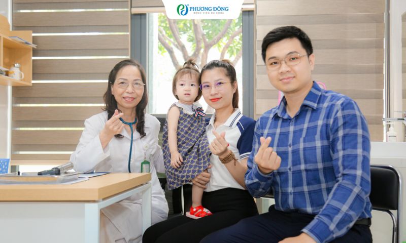 Khoa Nhi Phương Đông tận tâm đồng hành cùng phụ huynh chăm sóc sức khoẻ trẻ nhỏ
