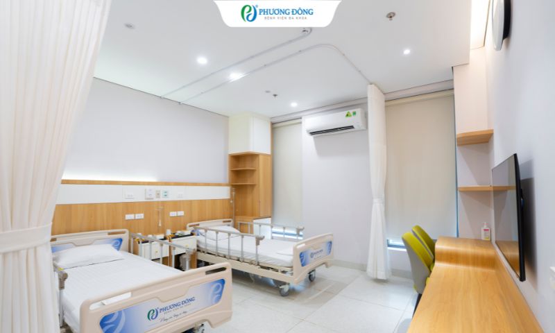 Hệ thống phòng nội lưu viện Khoa Nhi tiện nghi
