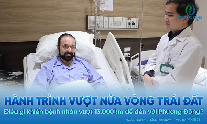 Hành trình vượt nửa vòng trái đất: Điều gì khiến bệnh nhân vượt 13.000km để đến với Phương Đông?