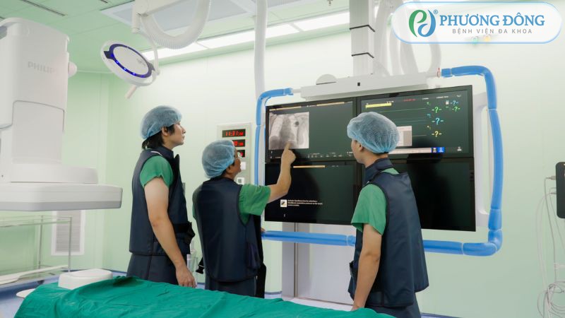 Trang thiết bị hiện đại được đầu tư tại Trung tâm Tim mạch và Đột quỵ Quốc tế Phương Đông