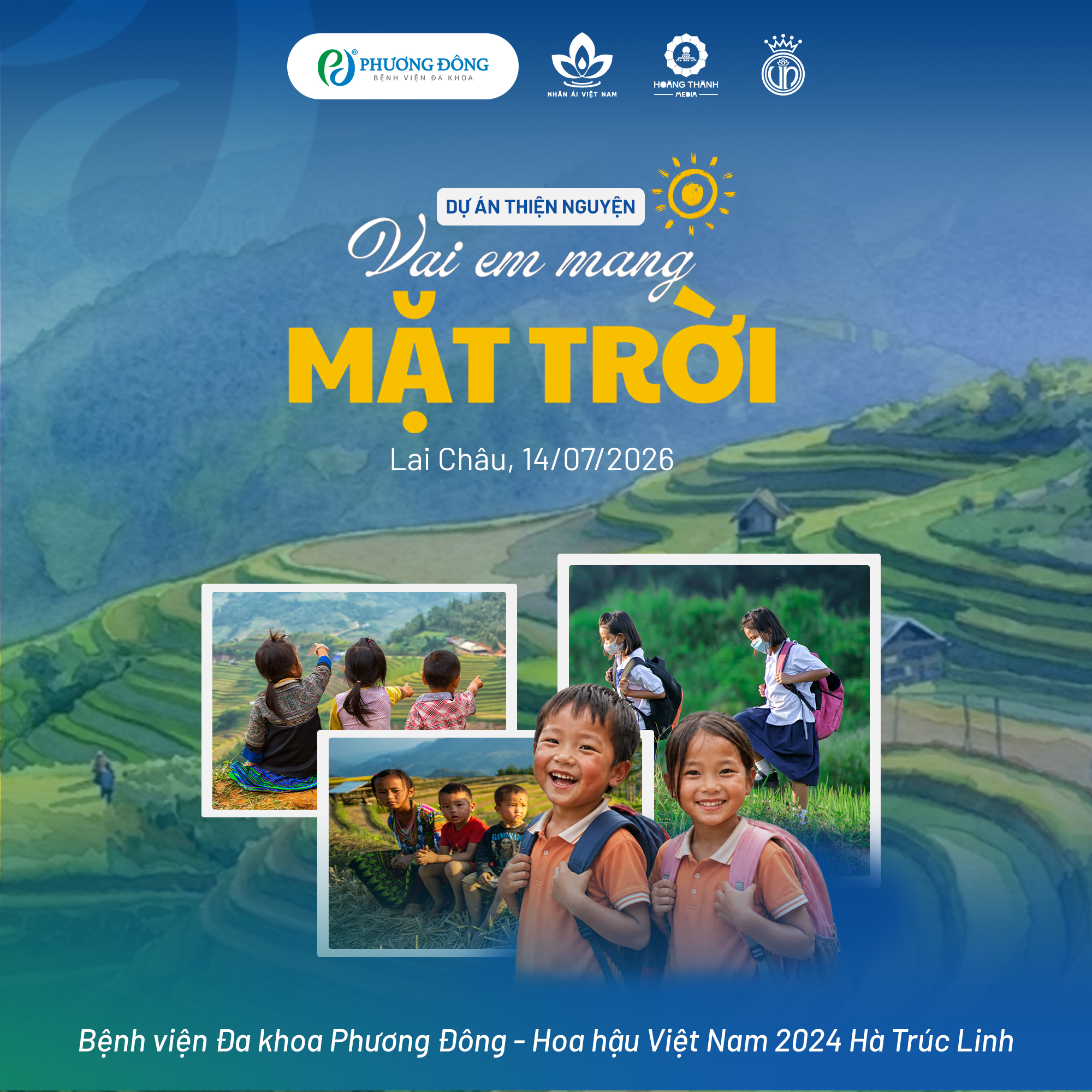 BVĐK Phương Đông đồng hành cùng chương trình thiện nguyện “Vai em mang mặt trời”