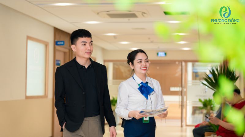 Bệnh viện Đa khoa Phương Đông ví dụ minh hoạ những trường hợp nên chọn gói khám đánh giá tổng quát hoặc khám chuyên sâu sức khỏe sinh lý nam