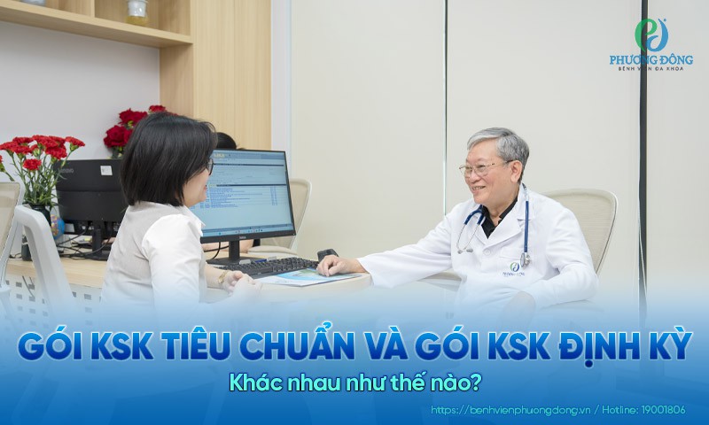 Gói khám sức khỏe tiêu chuẩn và gói khám sức khỏe định kỳ khác nhau thế nào? 