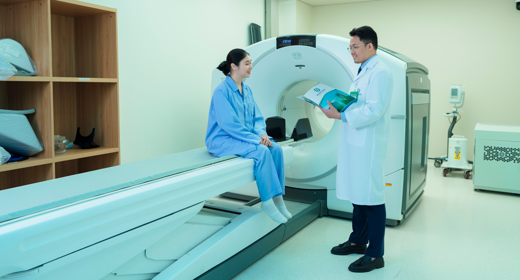 Chụp cắt lớp phát xạ positron kết hợp CT (PET/CT)