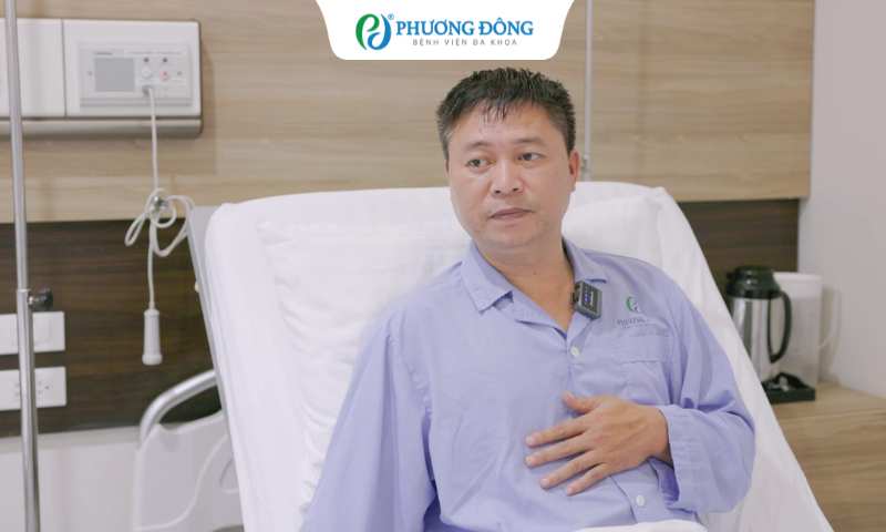 Gãy liên tiếp 5 xương sườn sau cú ngã, bệnh nhânh nhanh chóng hồi phục sau ca mổ cấp cứu