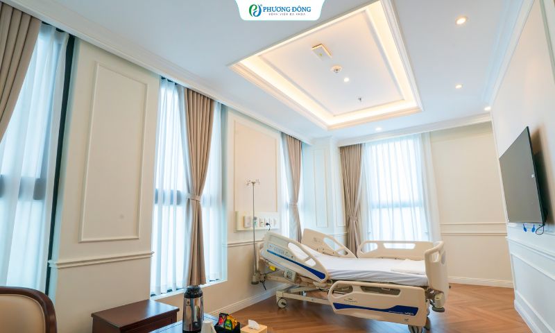 Hệ thống phòng nội trú VIP - Tạo trải nghiệm riêng tư cho hành trình điều trị tại Trung tâm Tim mạch & Đột quỵ Quốc tế Phương Đông