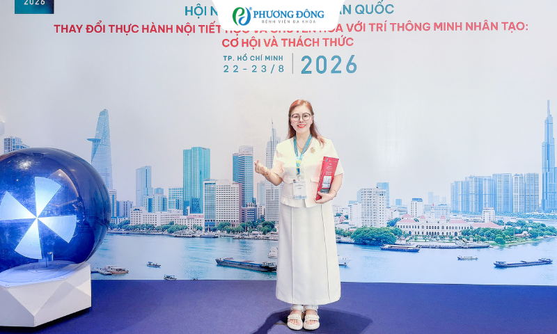 Đại diện BVĐK Phương Đông tham dự Hội nghị khoa học về Nội tiết, Đái tháo đường và Rối loạn chuyển hóa Việt Nam lần thứ XIII