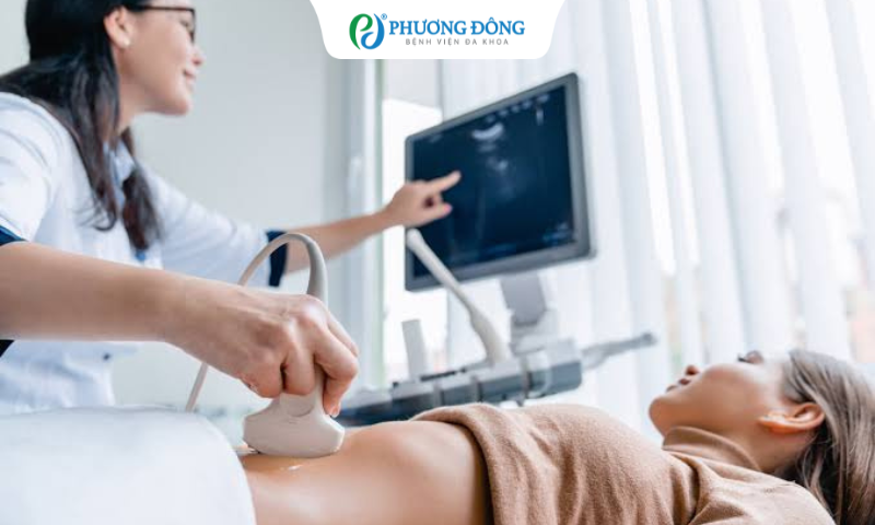 Siêu âm vùng bụng phát hiện bất thường