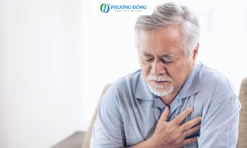 Bệnh nhân mắc bệnh này có thể cảm thấy khó thở