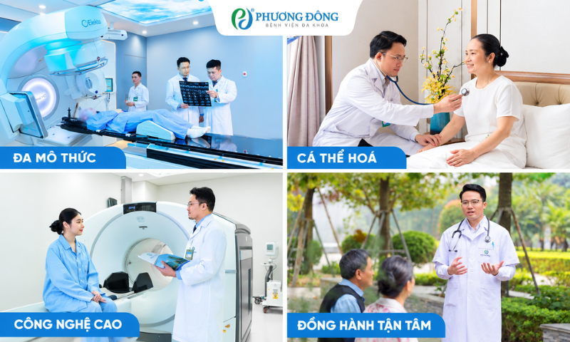 Trung tâm Ung bướu, Xạ trị & Y học hạt nhân Quốc tế Phương Đông được đầu tư và phát triển theo định hướng điều trị ung thư chuyên sâu.