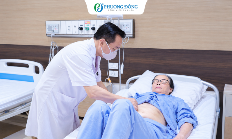 Bệnh viện Phương Đông giành lại cơ hội sống cho bệnh nhân 78 tuổi mắc ung thư dạ dày phức tạp