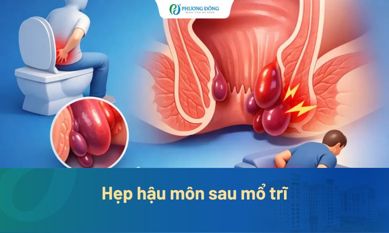 Hẹp hậu môn sau mổ trĩ: Nguyên nhân và cách xử lý hiệu quả