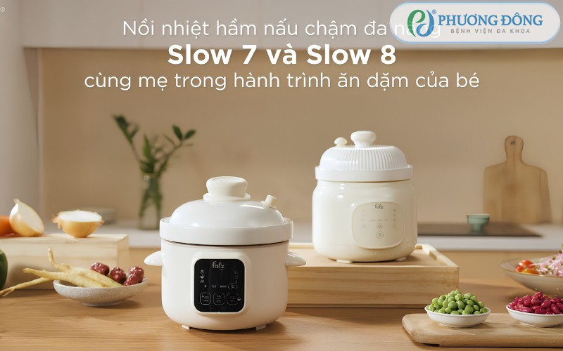 Bé bắt đầu ăn dặm, mẹ có nên sắm nồi nấu chậm không?