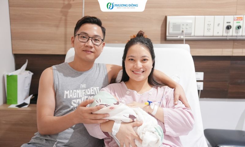 Sản phụ tin tưởng chọn Phương Đông cho cả hai lần sinh mổ