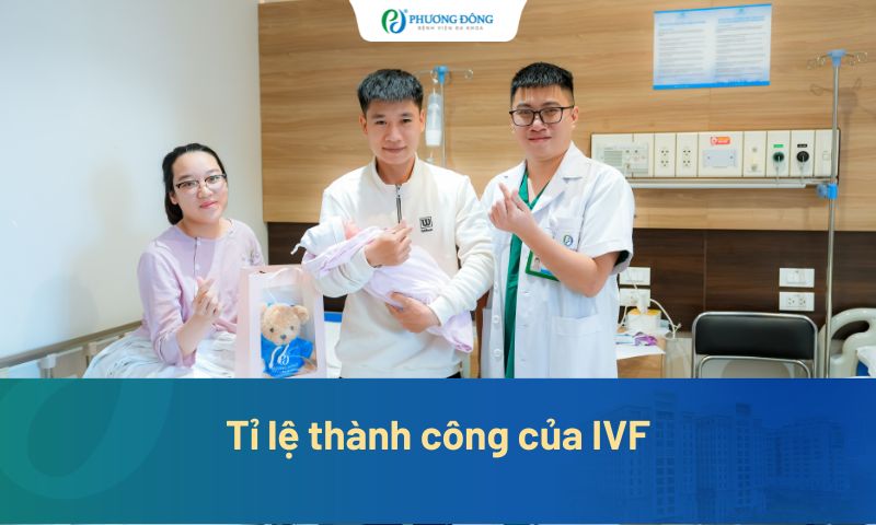 Tỉ lệ thành công của IVF là bao nhiêu? Ai có cơ hội cao hơn?
