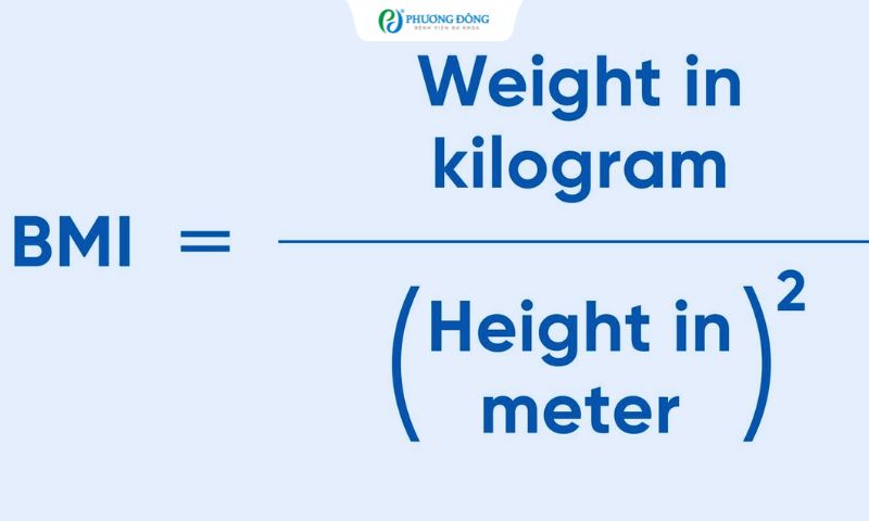 Công thức tính chỉ số BMI xác định trẻ em có béo phì hay không
