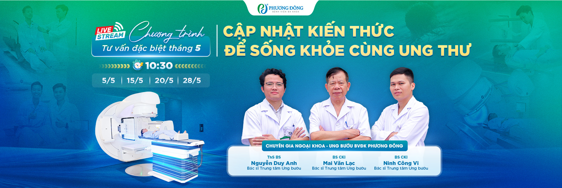 Cập nhật kiến thức để sống khoẻ cùng ung thư
