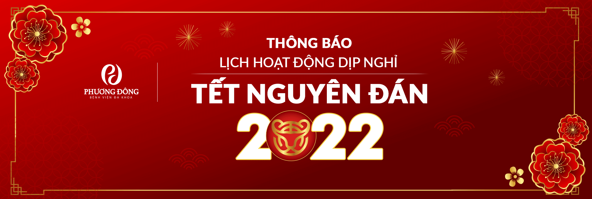 Banner thông báo lịch hoạt động dịp nghỉ Tết Nguyên Đán Nhâm Dần 2022