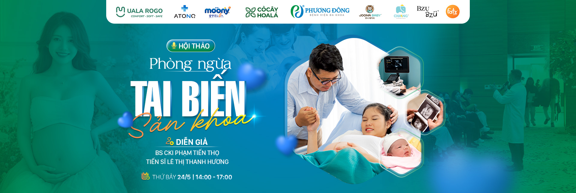 Hội thảo thai sản tháng 5