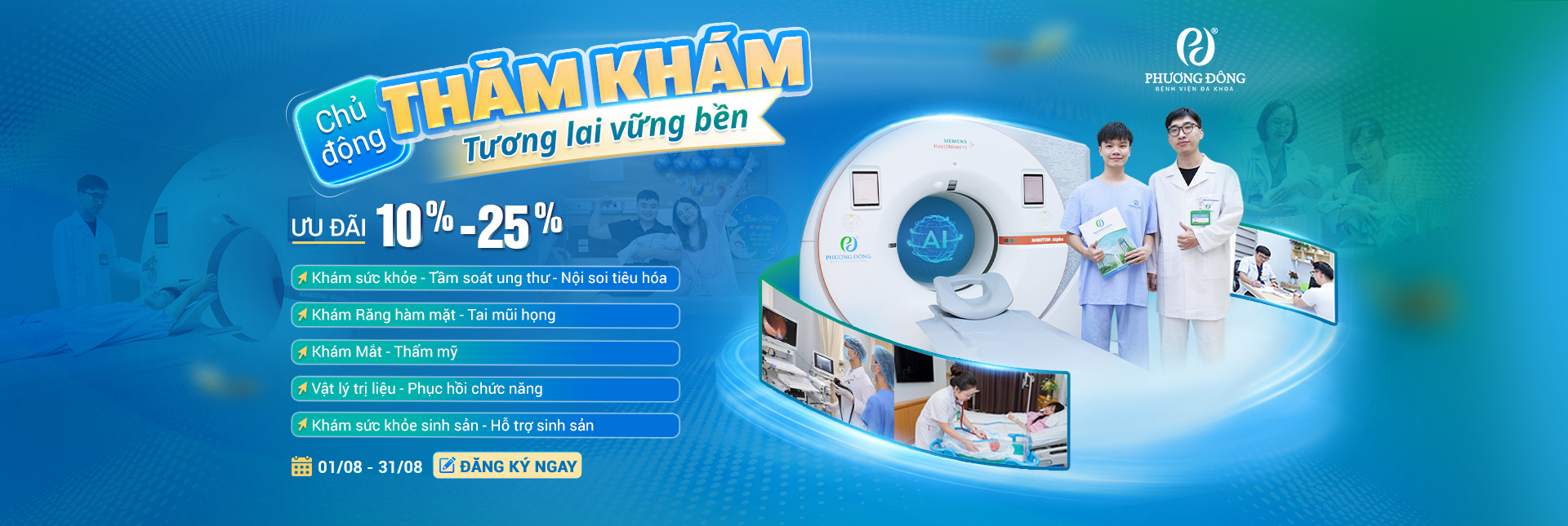 Chương trình ưu đãi dịch vụ tháng 08/2026