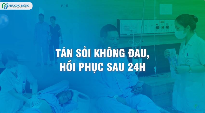Hai bệnh nhân, hai tình trạng bệnh nhưng có chung cảm xúc khi điều trị tán sỏi tại Phương Đông