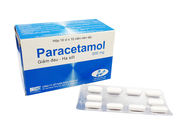 Thuốc Paracetamol được áp dụng khi người bệnh có triệu chứng đau nặng và sốt