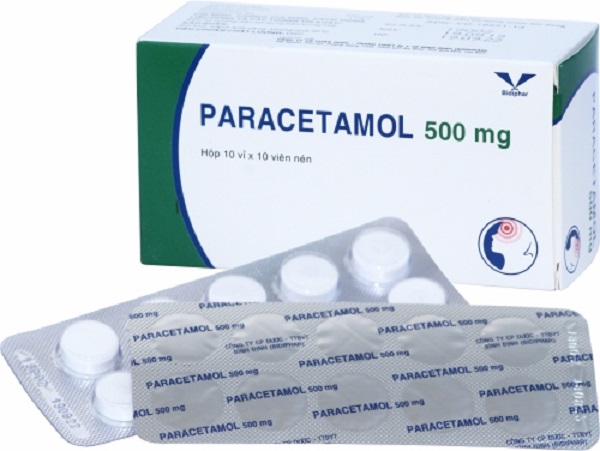 Khi người bị cảm lạnh có triệu chứng đau đầu, sốt có thể dùng thuốc paracetamol