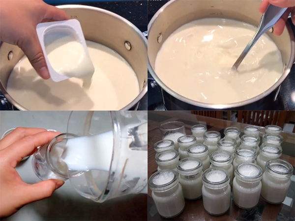 cách làm sữa chua tại nhà cho trẻ
