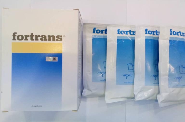 Thuốc xổ Fortrans được sử dụng trong trường hợp nào?
