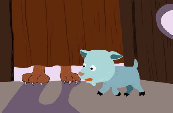 Nhấn vào ảnh để phóng to Kể chuyện cho bé: Dê con nhanh trí