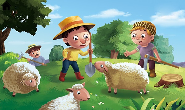 Kể chuyện cho bé: Câu bé chăn cừu