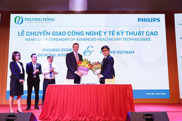 chuyển giao hệ thống y tế công nghệ cao với Philips Việt Nam