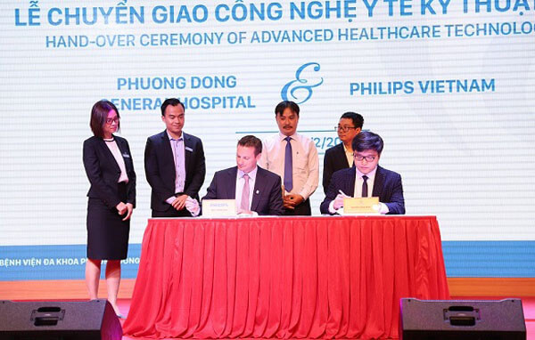 chuyển giao hệ thống y tế công nghệ cao với Philips Việt Nam