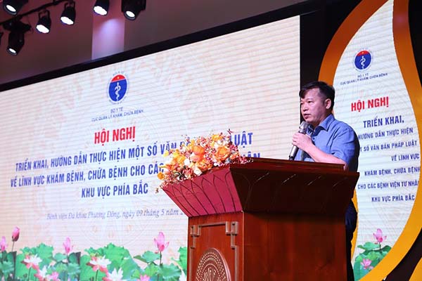 Ông Nguyễn Thanh Việt phát biểu tại hội nghị