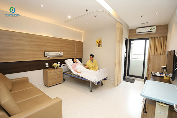                                            Phòng đơn bệnh viện đa khoa Phương Đông