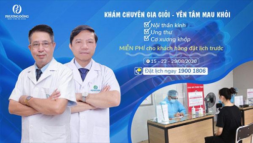 Chương trình miễn phí khám Giáo sư giỏi trở lại tại BVĐK Phương Đông