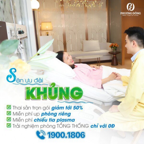 Thai sản trọn gói tháng 10 giảm tới 50%: Gia tăng ưu đãi – Thoải mái đi sinh