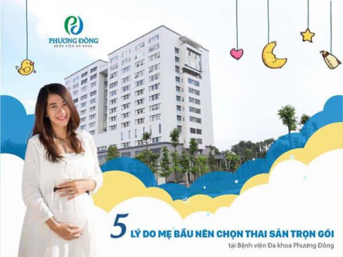 5 lý do mẹ bầu nên chọn Thai sản trọn gói ở Bệnh viện Phương Đông