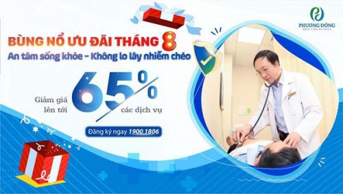 CHƯƠNG TRÌNH ƯU ĐÃI THÁNG 8: Khuyến mại siêu khủng - Chung tay đẩy lùi Covid