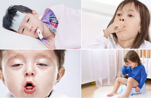 Trẻ sơ sinh thở khò khè kèm theo ho đờm, sốt, khó thở có thể đang bị viêm phổi.