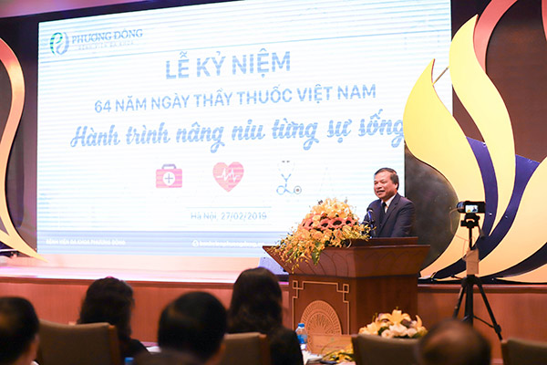 phát biểu tại lễ kỷ niệm ngày thầy thuốc Việt Nam