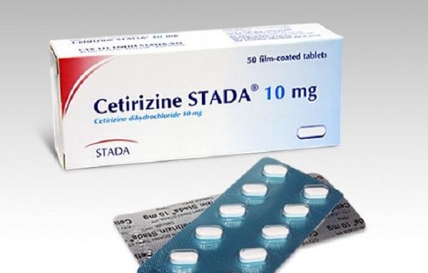 Thuốc trị viêm mũi dị ứng Cetirizine 